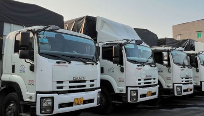 Thái Hùng sở hữu đội xe lớn, đa dạng tải trong vận tải